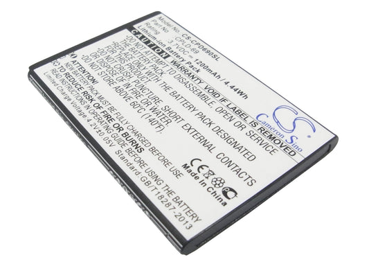 3.7V 1200mAh/4.44Wh Li-ion Mobile/SmartPhone Battery for Coolpad