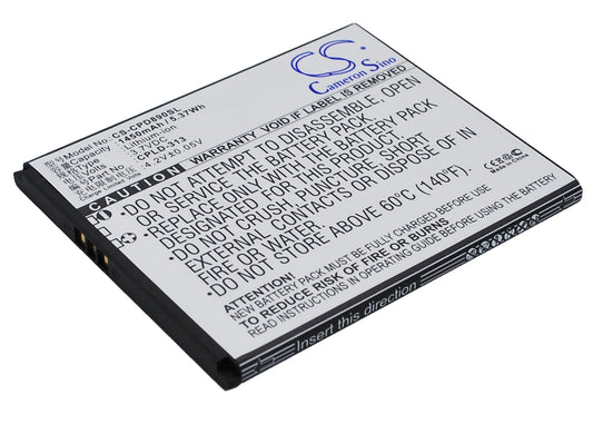 3.7V 1450mAh/5.37Wh Li-ion Mobile/SmartPhone Battery for Coolpad