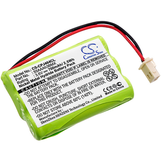 3.6V 700mAh/2.52Wh Ni-MH BabyPhone Battery for BT