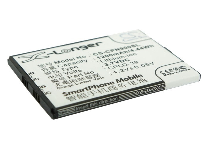 3.7V 1200mAh/4.44Wh Li-ion Mobile/SmartPhone Battery for Coolpad