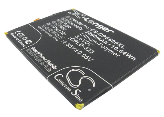 3.8V 2800mAh/10.64Wh Li-Polymer Mobile/SmartPhone Battery for Coolpad