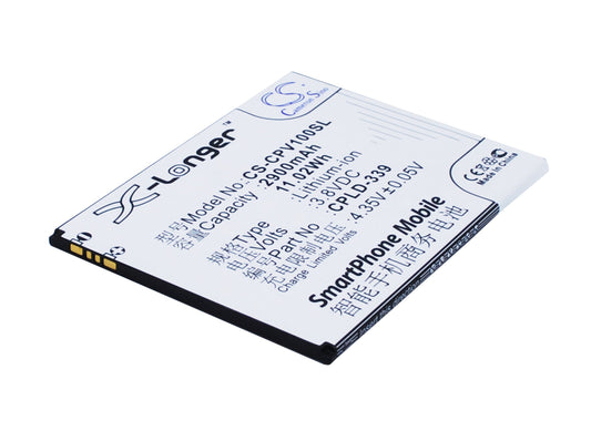 3.8V 2900mAh/11.02Wh Li-ion Mobile/SmartPhone Battery for Coolpad