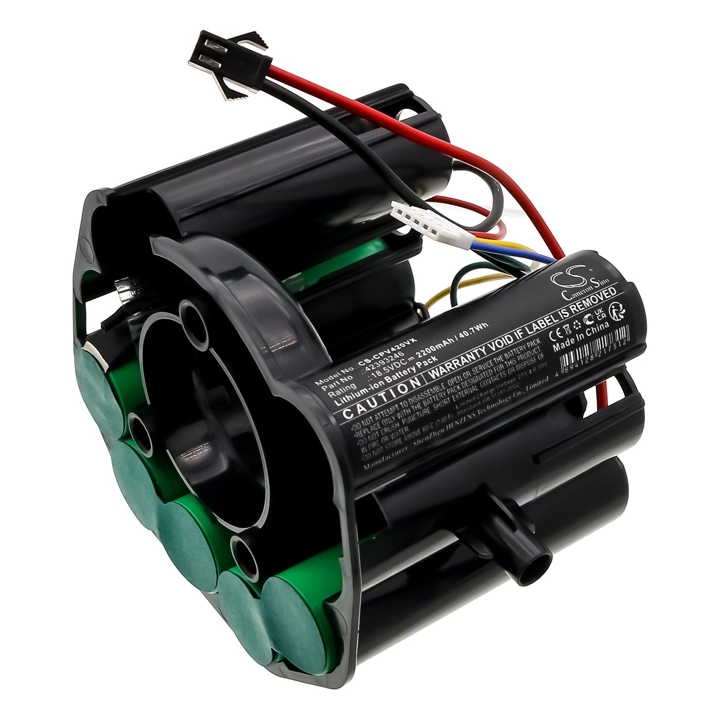 CS-CPV420VX Replacement Battery – Compatible with VP4135 (5 pin), VP4201 (5 pin)