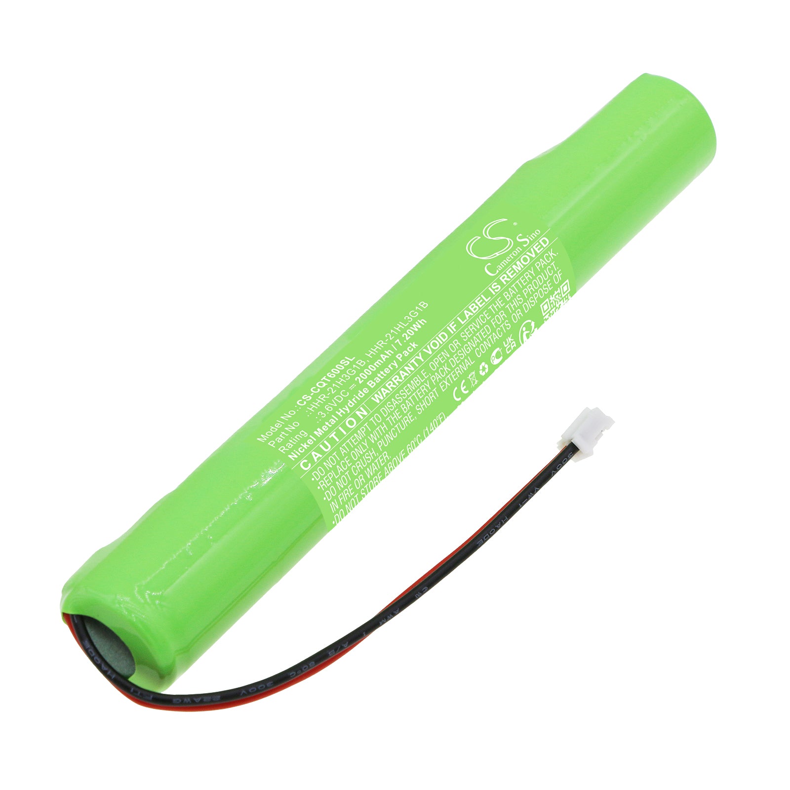 CS-CQT600SL Replacement Battery – Compatible with QT-6000, QT-6100, QT-6200, QT-660, QT-6600