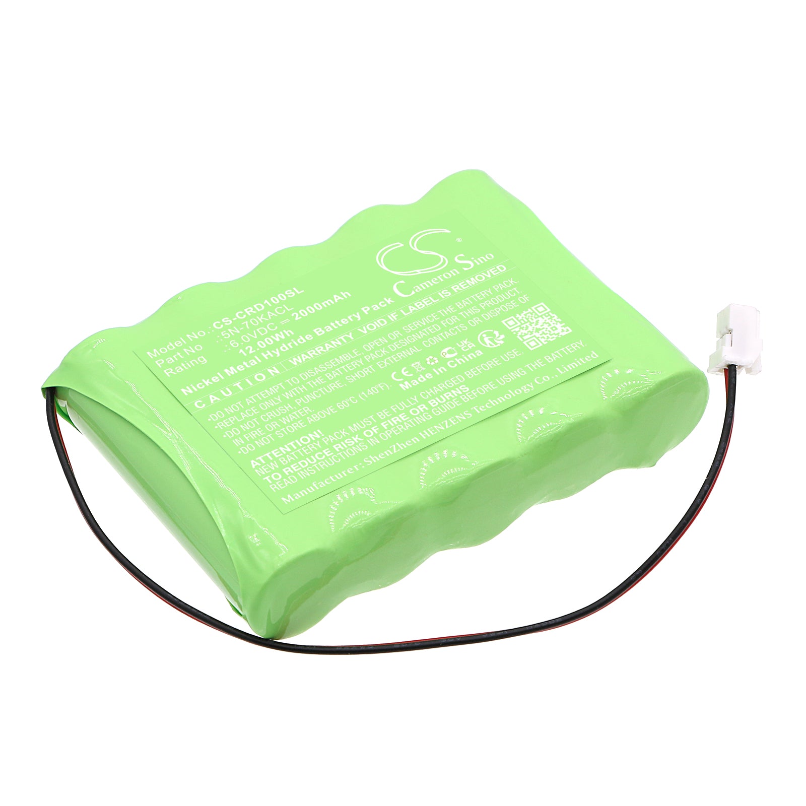 CS-CRD100SL Replacement Battery – Compatible with CD-100M
