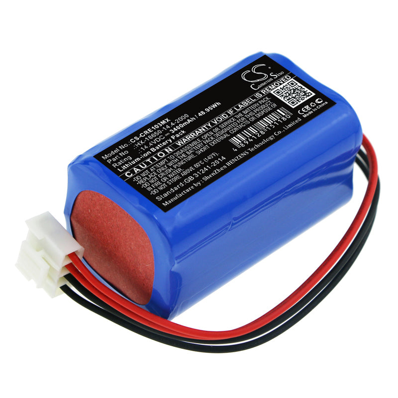 CS-CRE103MX Replacement Battery – Compatible with ECG-1103, ECG-1103B, ECG-1103G, ECG-1103L, ECG-1106