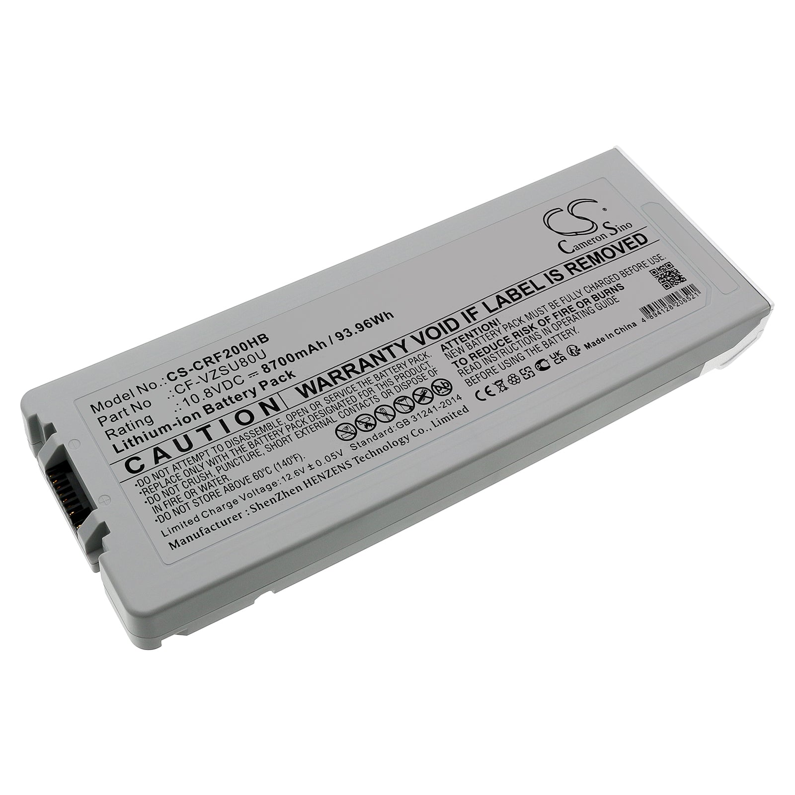 CS-CRF200HB Replacement Battery – Compatible with Toughbook CF-C2, Toughbook CF-C2 MK1