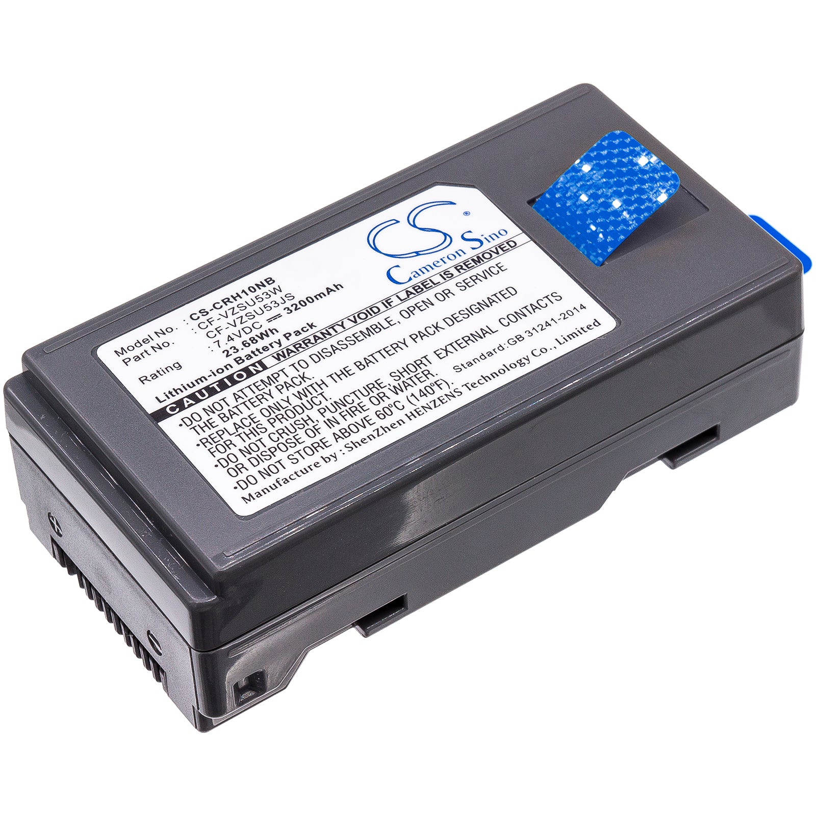 7.4V 3200mAh/23.68Wh Li-ion Notebook/Laptop Battery for Panasonic