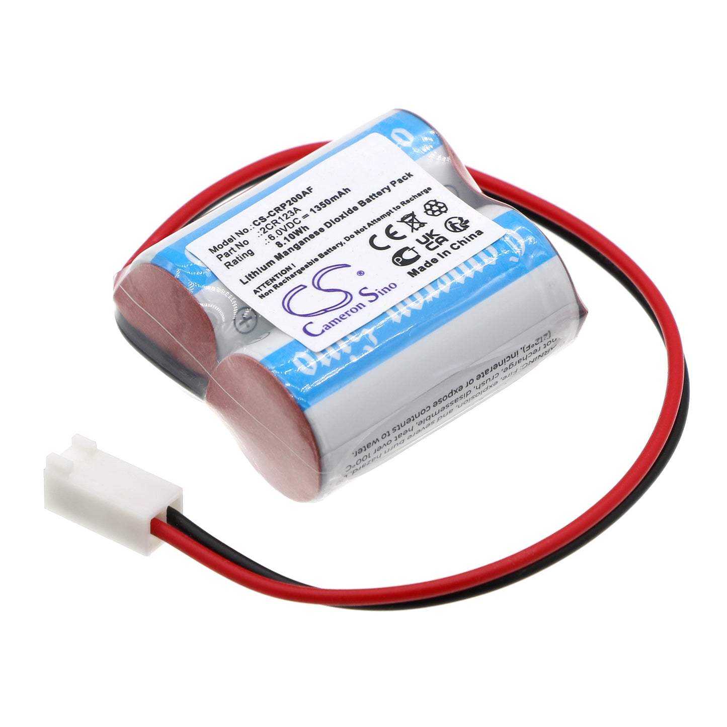 CS-CRP200AF Replacement Battery – Compatible with Aquamate, DVS models, Flushmatic, Gentworks, Hydrocell, Leaklock isolator controls