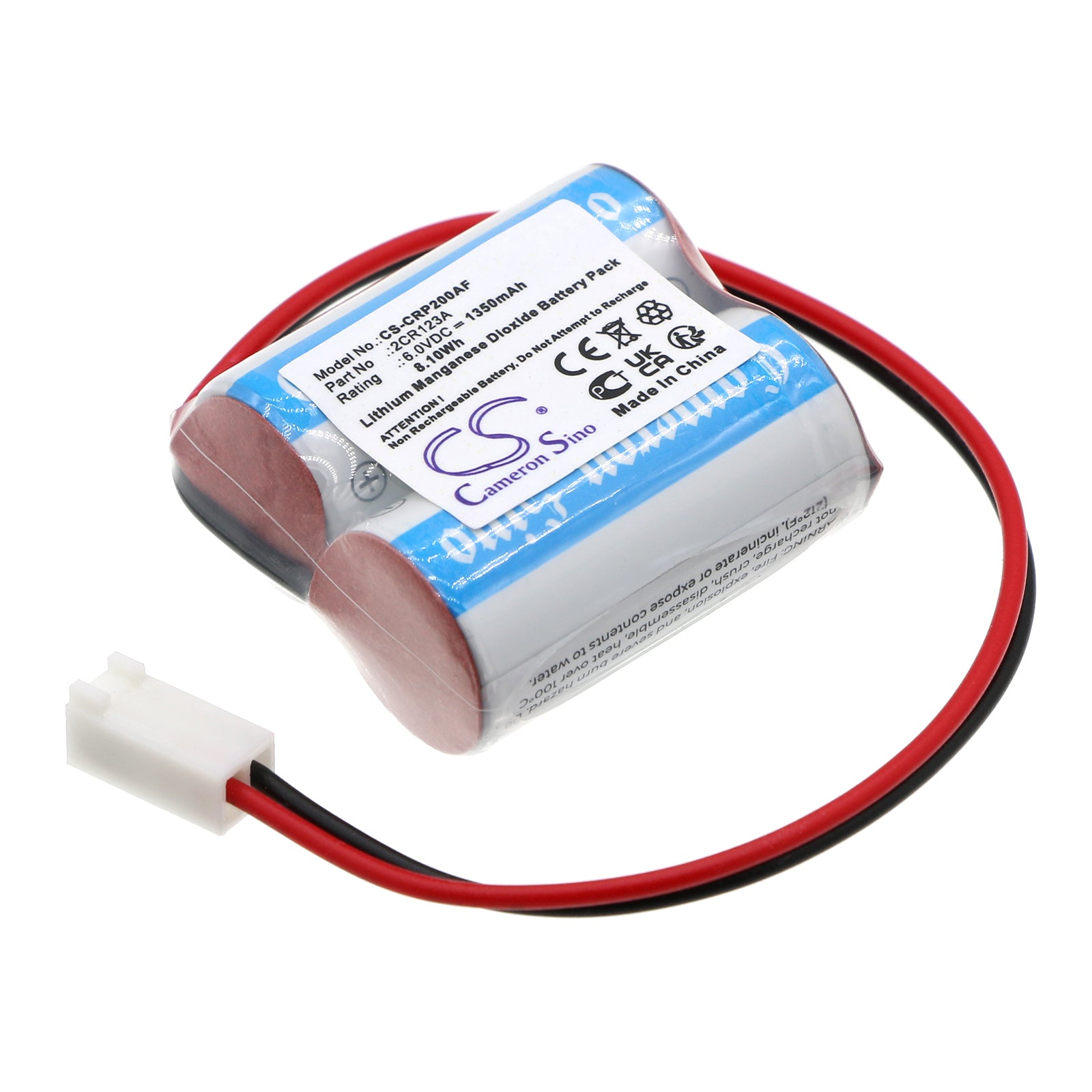 CS-CRP200AF Replacement Battery – Compatible with Aquamate, DVS models, Flushmatic, Gentworks, Hydrocell, Leaklock isolator controls