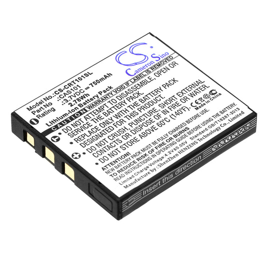 3.7V 750mAh Li-ion MP3/MP4/PMP Battery for Creative