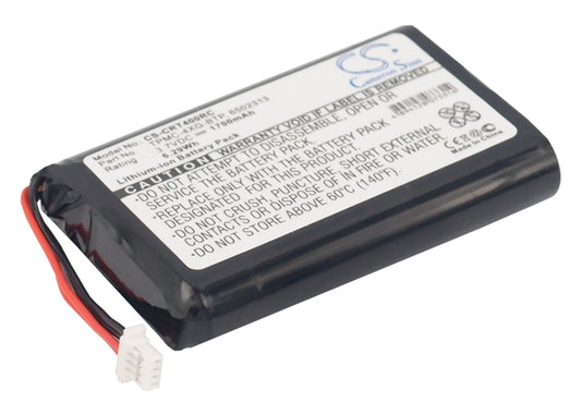 3.7V 1700mAh/6.29Wh Li-ion Remote Control Battery for Crestron