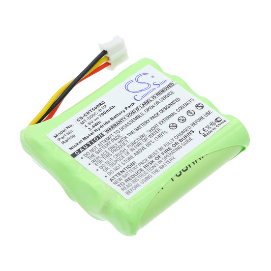 4.8V 700mAh/3.36Wh Ni-MH Remote Control Battery for Crestron