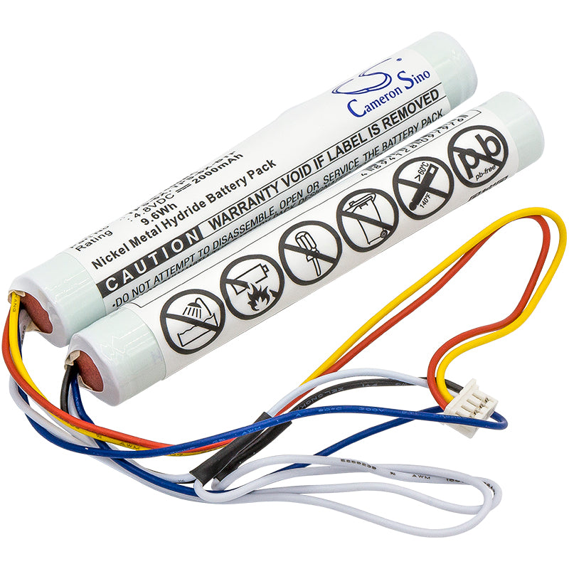 4.8V 2000mAh/9.60Wh Ni-MH Remote Control Battery for Crestron