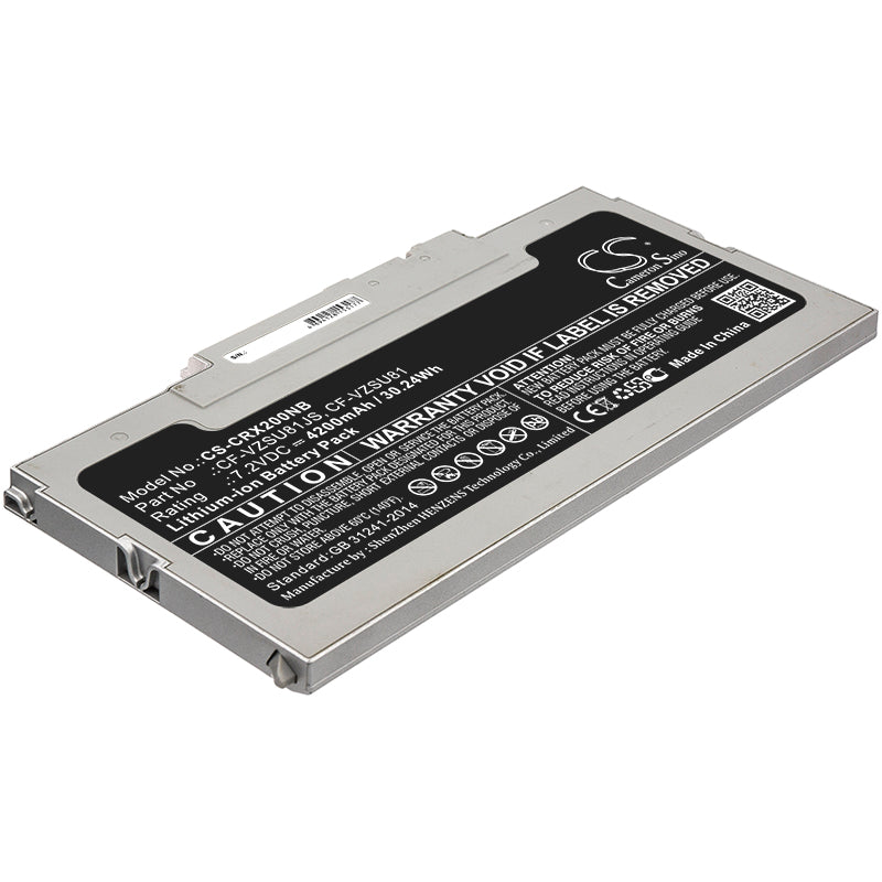 CS-CRX200NB Replacement Battery – Compatible with CF-AX2, CF-AX3, Lets Note AX2, Toughbook CF-AX2, Toughbook CF-AX3
