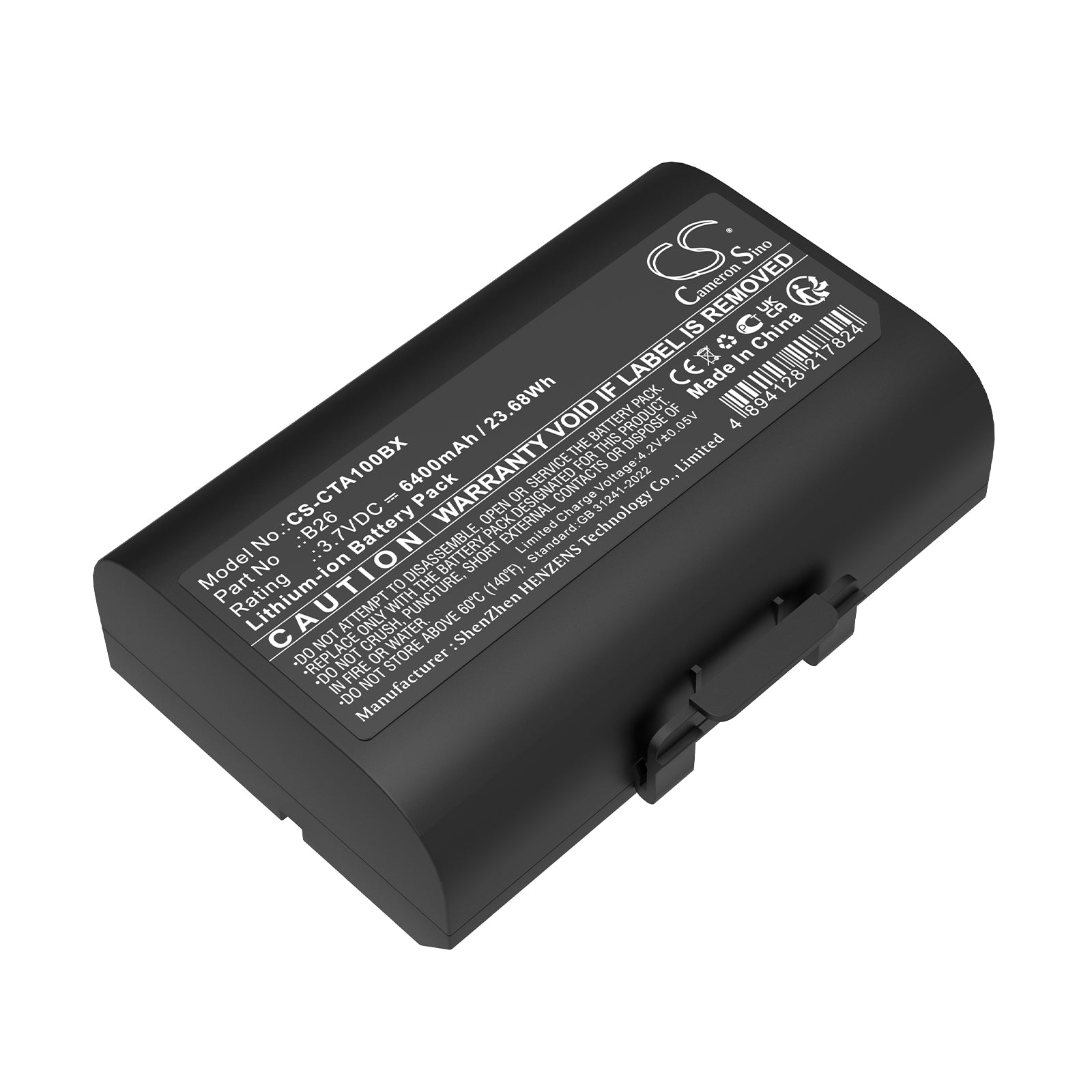 CS-CTA100BX Replacement Battery – Compatible with Saturn 1000 S1F2, Saturn 1000F