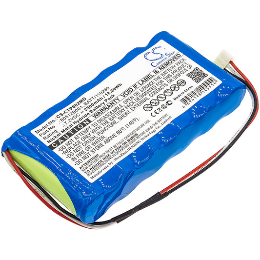 CS-CTP602MD Replacement Battery – Compatible with 507 NJC BP, 507NJC BP, 602-14, blood pressure unit, LT Plus, oximeter Poet LT Plus, Poet LT, Poet LT Pulse Oximeter
