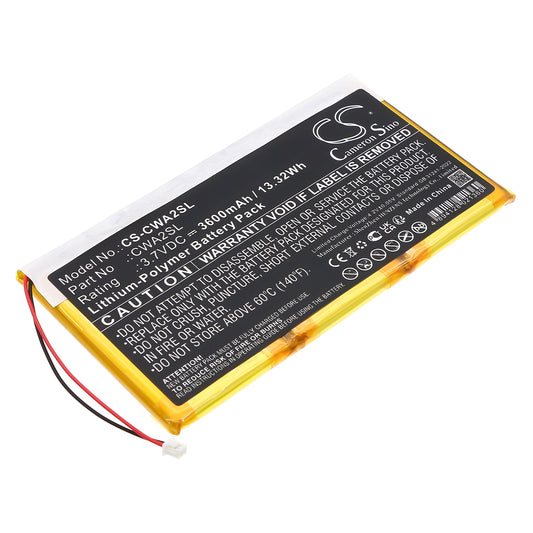 3.7V 3600mAh Li-Polymer MP3/MP4/PMP Battery for Cowon