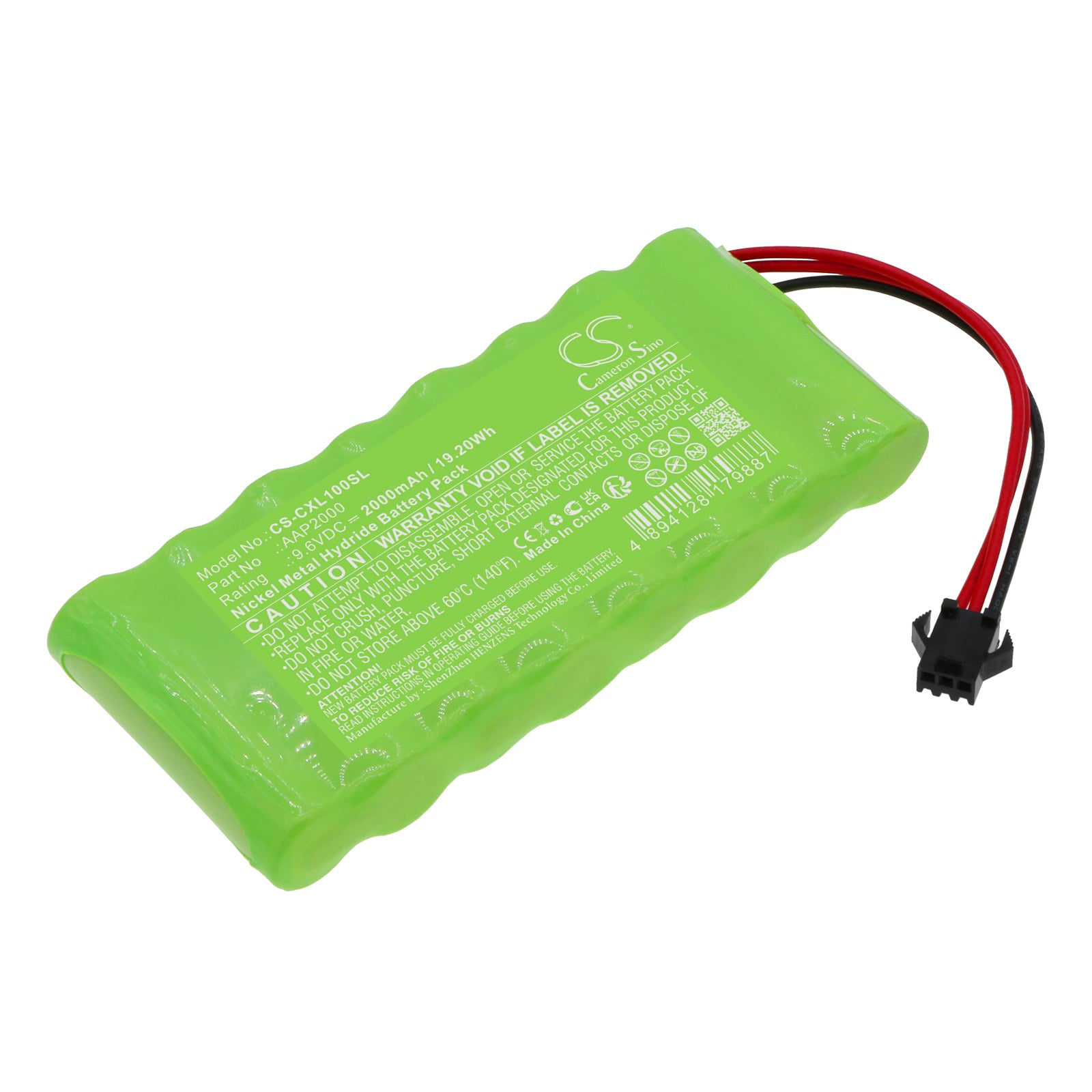 CS-CXL100SL Replacement Battery – Compatible with XL1000, XL1000e