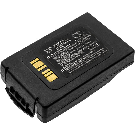 3.7V 6800mAh/25.16Wh Li-ion Barcode/Scanner Battery for Datalogic