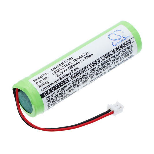 3.7V 750mAh/2.78Wh Li-ion Barcode/Scanner Battery for Datalogic