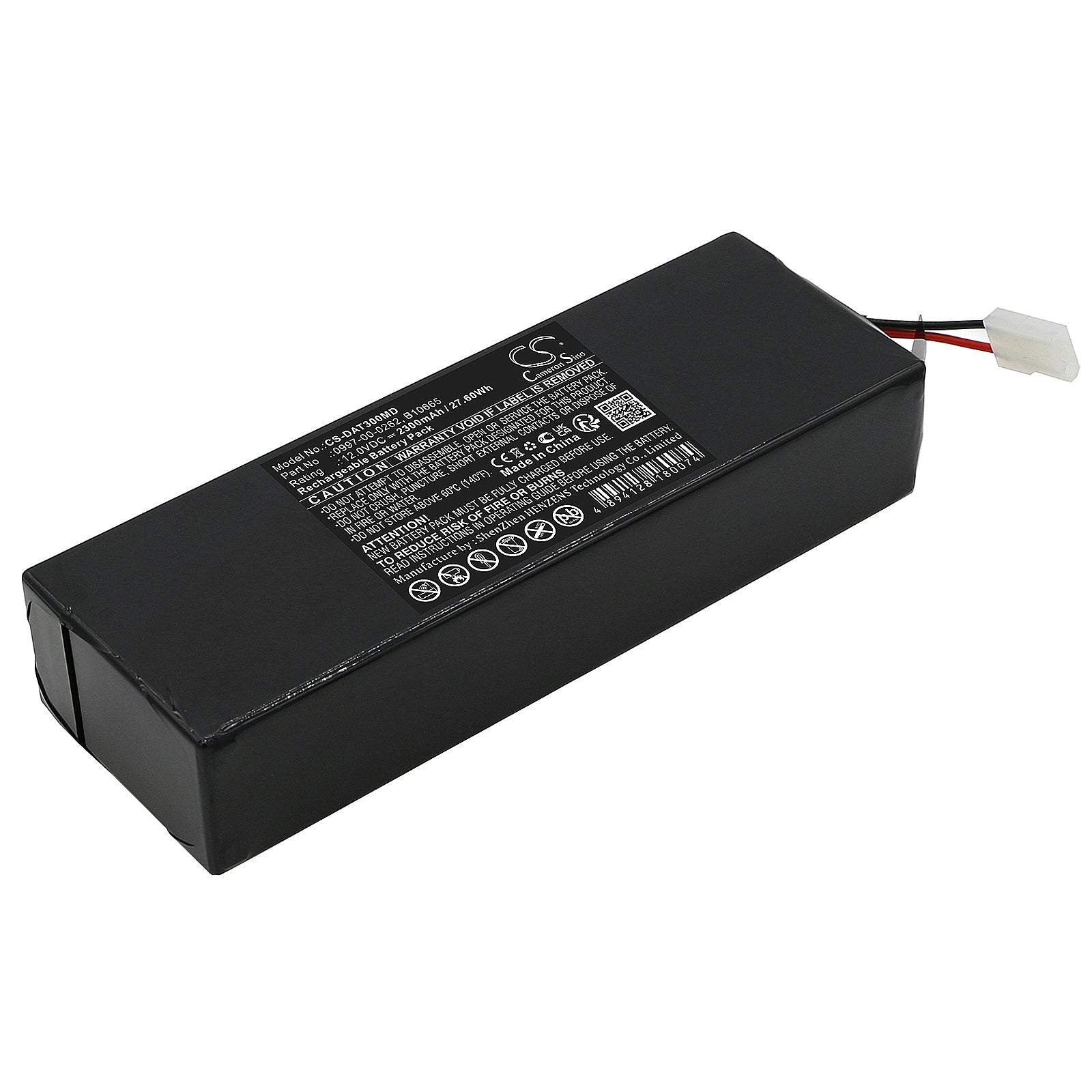 CS-DAT300MD Replacement Battery – Compatible with Accutorr 3 Monitor, Accutorr 3SAT Monitor, Accutorr 4 Monitor, Accutorr 4SAT Monitor, Corp 3, Corp 3SAT, Corp 4, Corp 4SAT, Corp Accutorr 3 BP, Corp Accutorr 4 BP