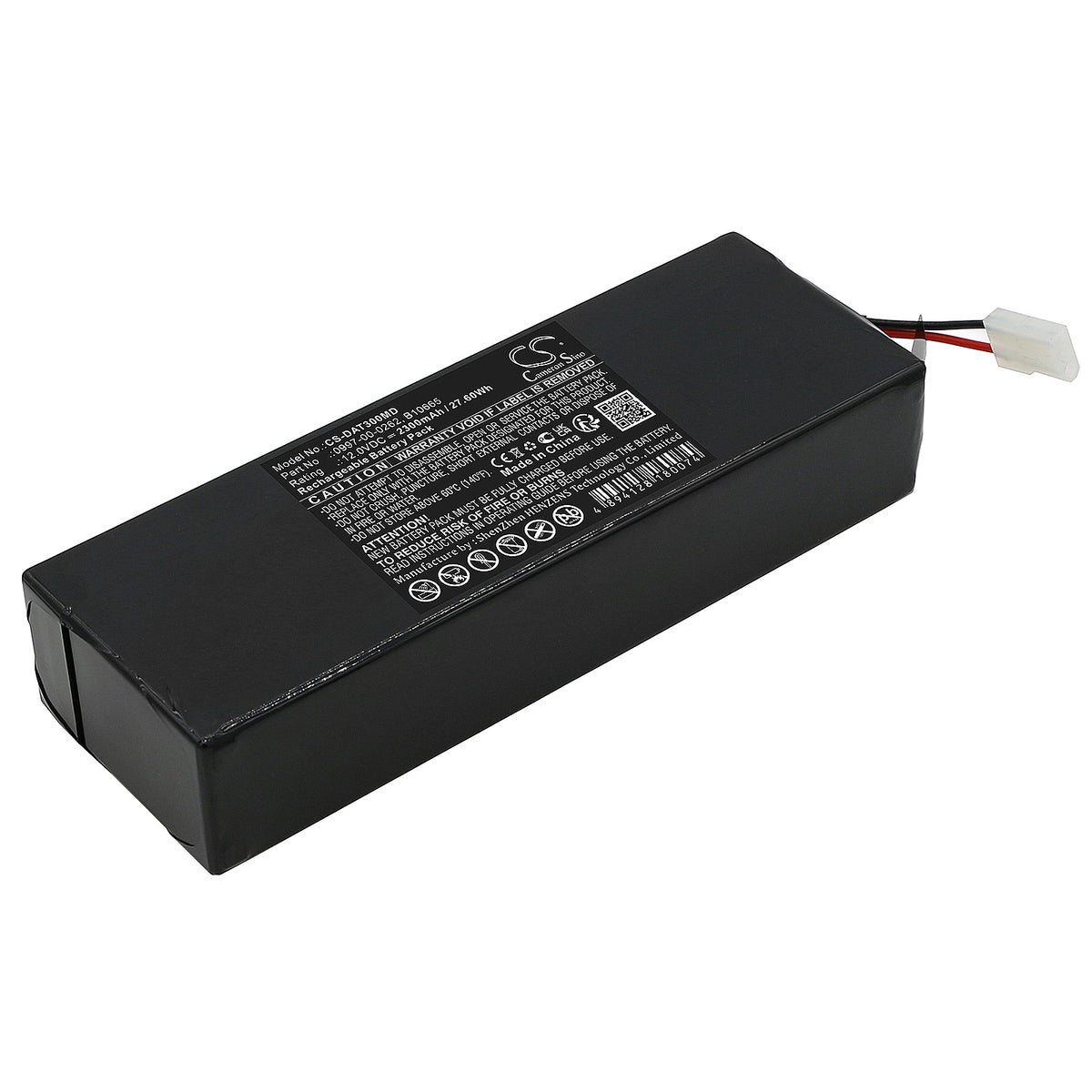 CS-DAT300MD Replacement Battery – Compatible with Accutorr 3 Monitor, Accutorr 3SAT Monitor, Accutorr 4 Monitor, Accutorr 4SAT Monitor, Corp 3, Corp 3SAT, Corp 4, Corp 4SAT, Corp Accutorr 3 BP, Corp Accutorr 4 BP
