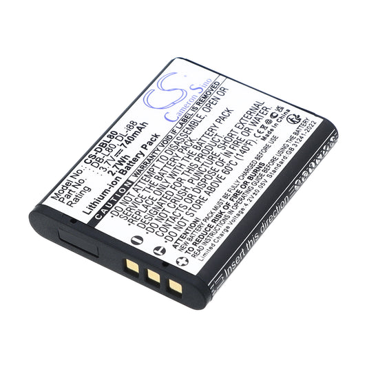 3.7V 740mAh/2.7Wh Li-ion Camera Battery for PENTAX