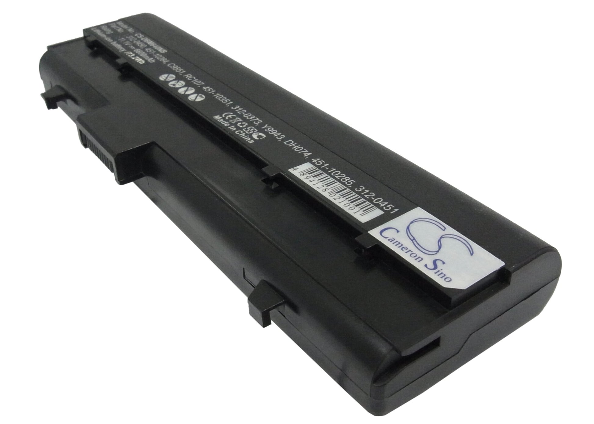 11.1V 6600mAh Li-ion Notebook/Laptop Battery for DELL