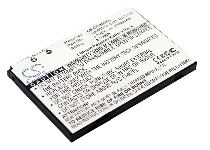 3.7V 1500mAh/5.55Wh Li-Polymer Mobile/SmartPhone Battery for HTC
