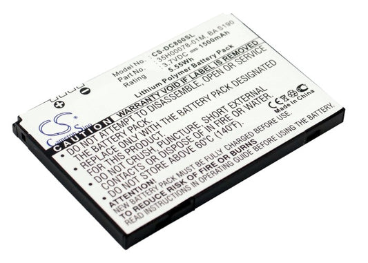 3.7V 1500mAh/5.55Wh Li-Polymer Mobile/SmartPhone Battery for HTC