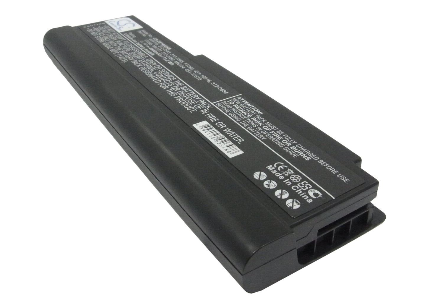 11.1V 6600mAh Li-ion Notebook/Laptop Battery for DELL