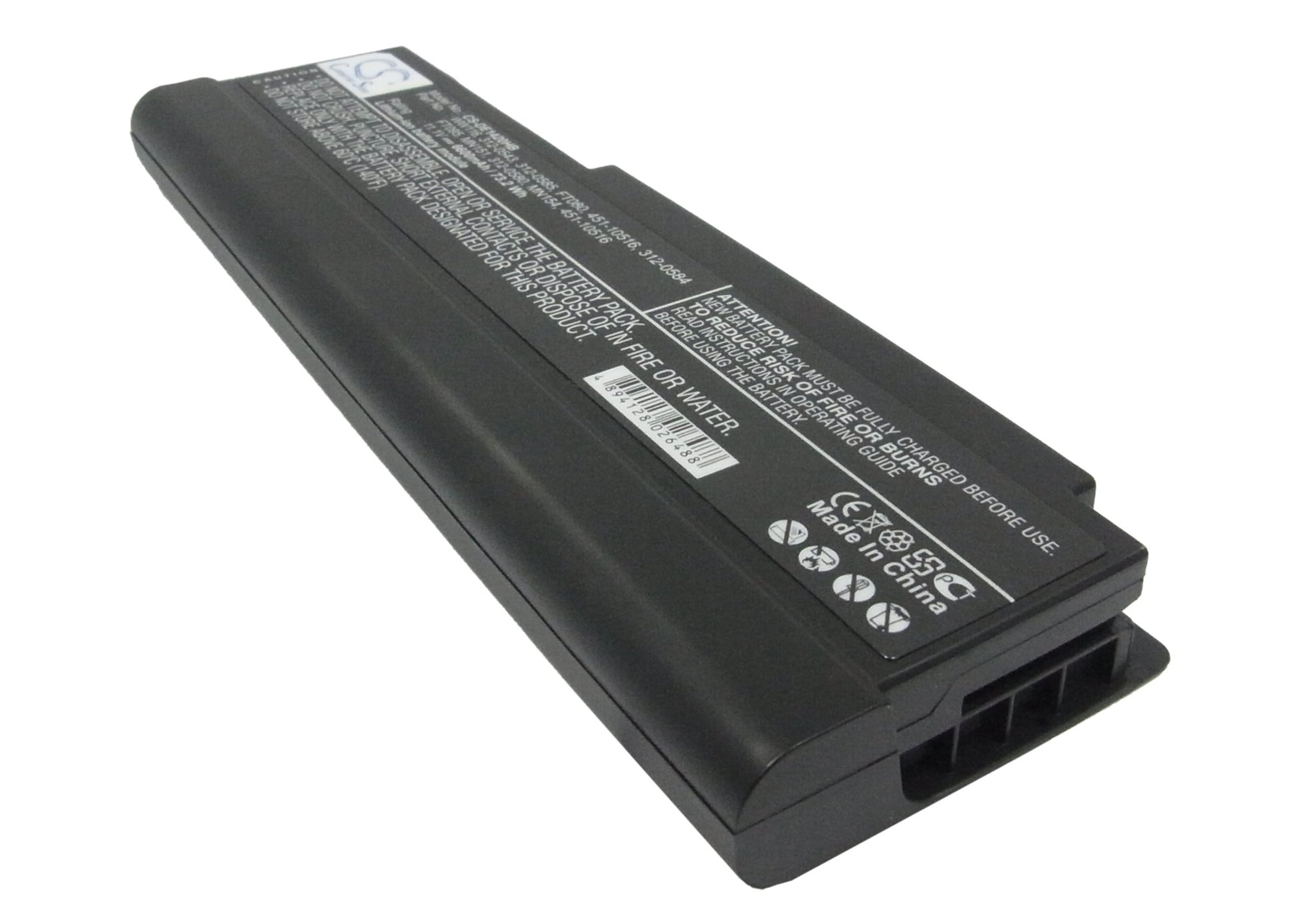 11.1V 6600mAh Li-ion Notebook/Laptop Battery for DELL