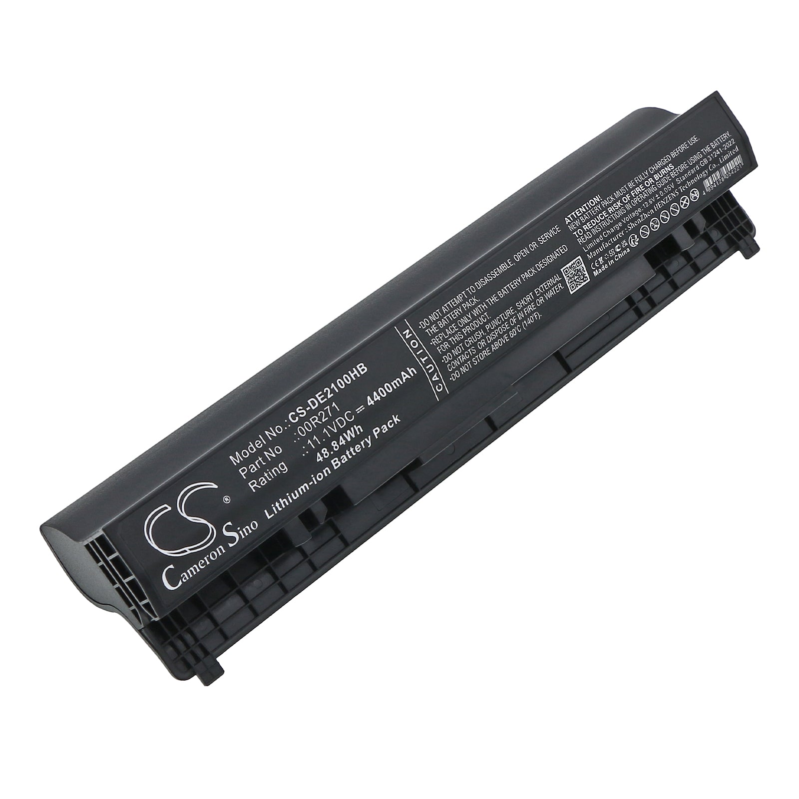 11.1V 4400mAh/48.84Wh Li-ion Notebook/Laptop Battery for DELL