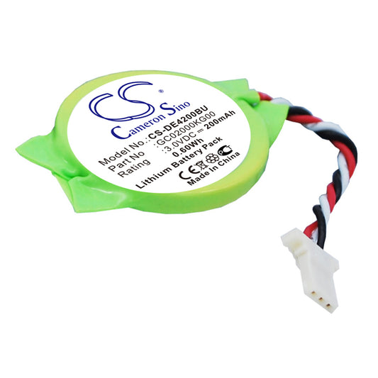 3V 200mAh/0.60Wh Li-ion CMOS/BackUp Battery for Dell