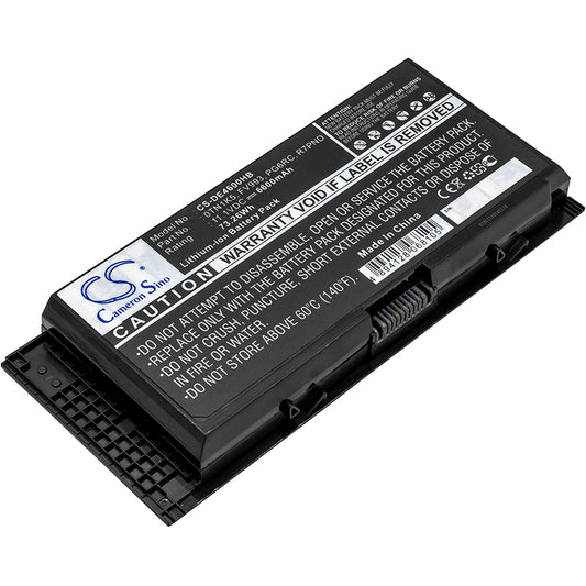 11.1V 6600mAh/73.26Wh Li-ion Notebook/Laptop Battery for DELL