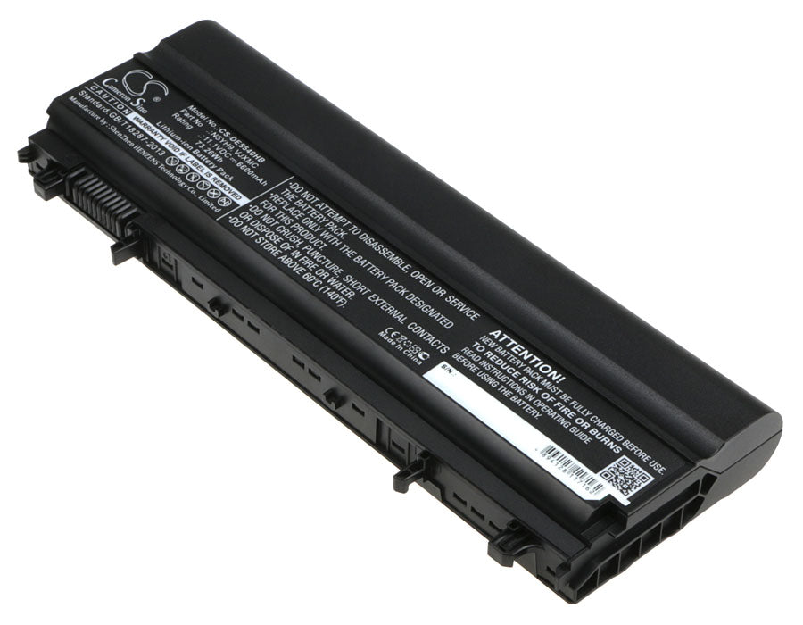 11.1VV 6600mAh/73.26Wh Li-ion Notebook/Laptop Battery for DELL