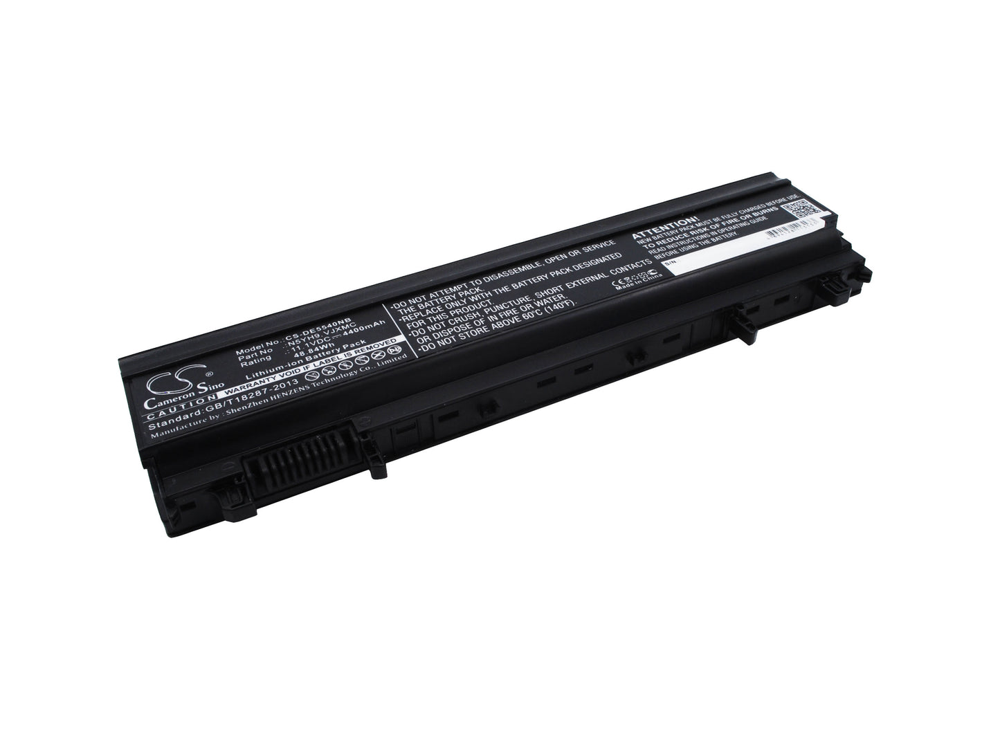 11.1V 4400mAh/48.84Wh Li-ion Notebook/Laptop Battery for DELL