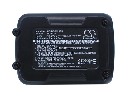12V 4000mAh/48.00Wh Li-ion Power Tools Battery for Dewalt