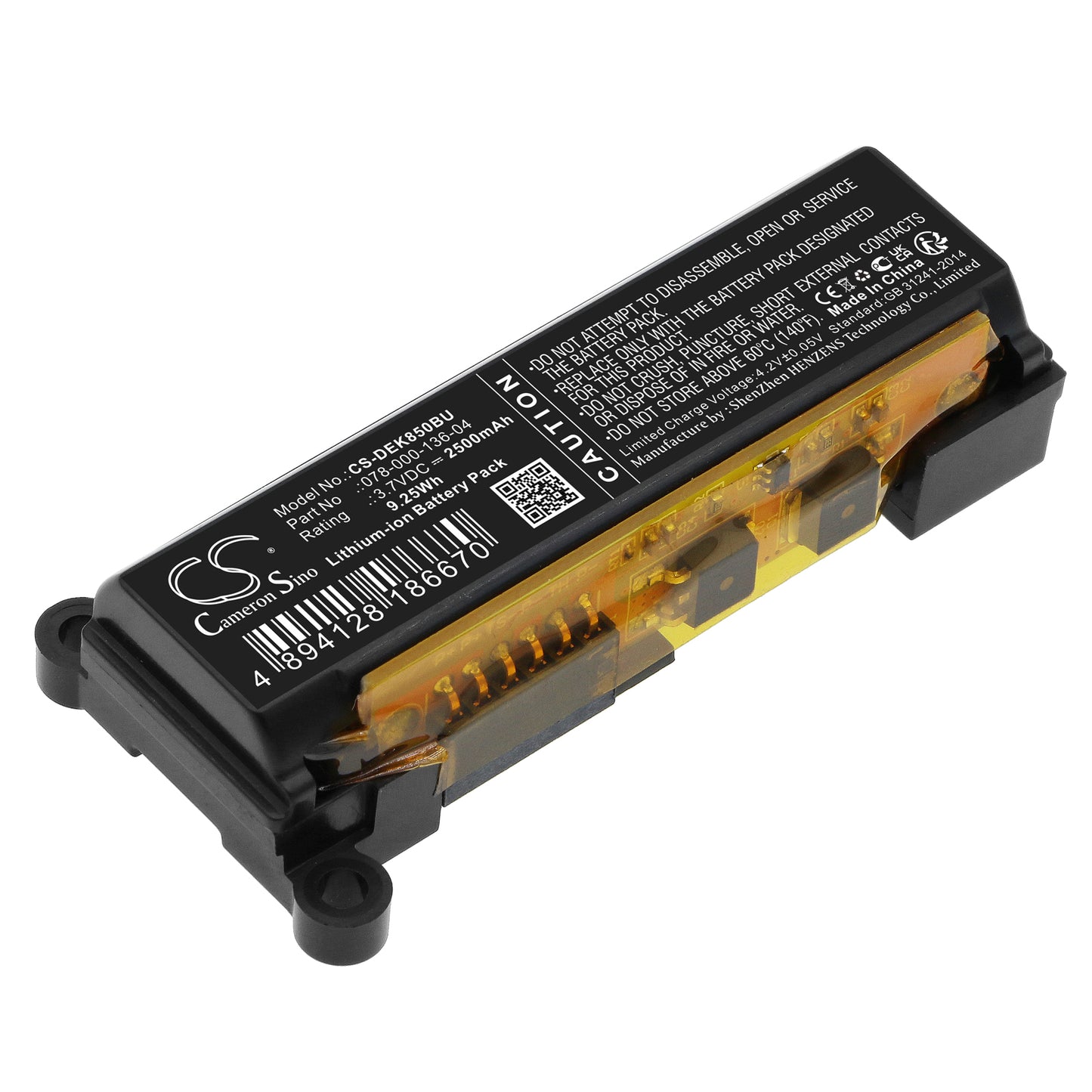CS-DEK850BU Replacement Battery – Compatible with Calypso I/O Controller Card DG, Controller Card DGK85