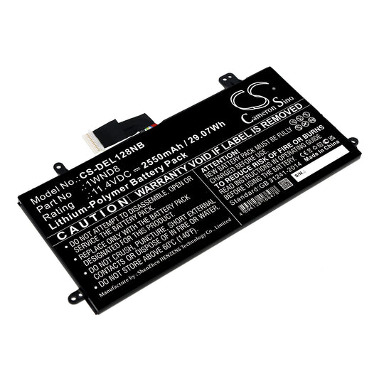 CS-DEL128NB Replacement Battery – Compatible with Latitude 12 5285, Latitude 5285