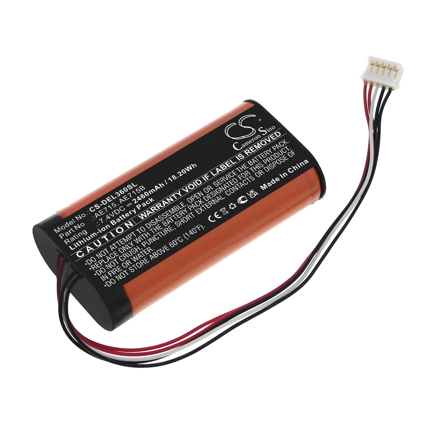CS-DEL360SL Replacement Battery – Compatible with Wireless 360 Speaker