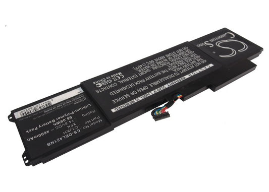 14.8V 4600mAh/68.08Wh Li-Polymer Notebook/Laptop Battery for DELL
