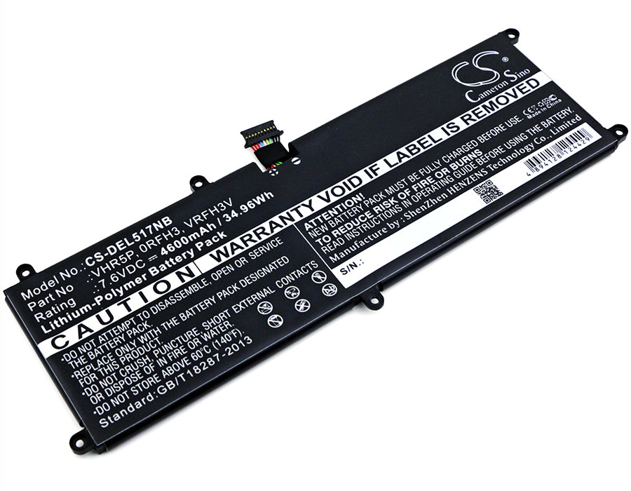 CS-DEL517NB Replacement Battery – Compatible with Latitude 11 5175, Latitude 11 5175 Tablet, Latitude 11 5179, Latitude 11 5179 Tablet, Latitude 5175