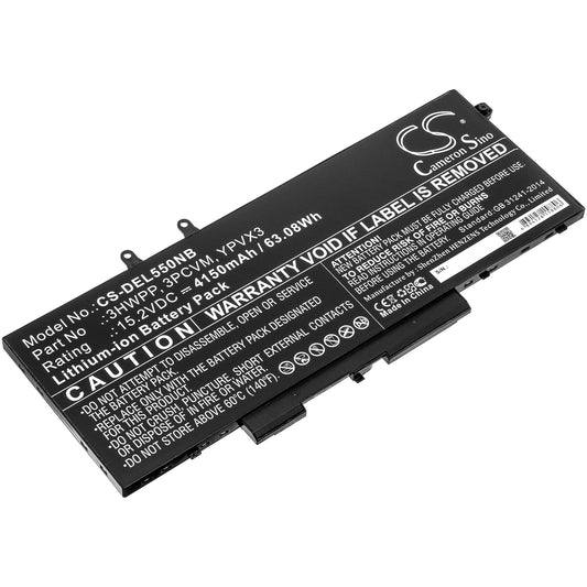 CS-DEL550NB Replacement Battery – Compatible with Latitude 14 5410, Latitude 14 5410 08T9X, Latitude 14 5410 20TT1, Latitude 14 5410 27VWJ, Latitude 14 5410 2X9Y9, Latitude 14 5410 3TKJ6, Latitude 14 5410 45VNN, Latitude 14 5410 4N4GD, Latitude 14 5410 4N5G8, Latitude 14 5410 5VC5R, Latitude 14 5410 69FTR, Latitude 14 5410 7K5HM, Latitude 14 5410 7TNH2, Latitude 14 5410 8PG52, Latitude 14 5410 8WCTT, Latitude 14 5410 D162X, Latitude 14 5410 G6T82, Latitude 14 5410 HRKV6, Latitude 14 5410 HV6XC,