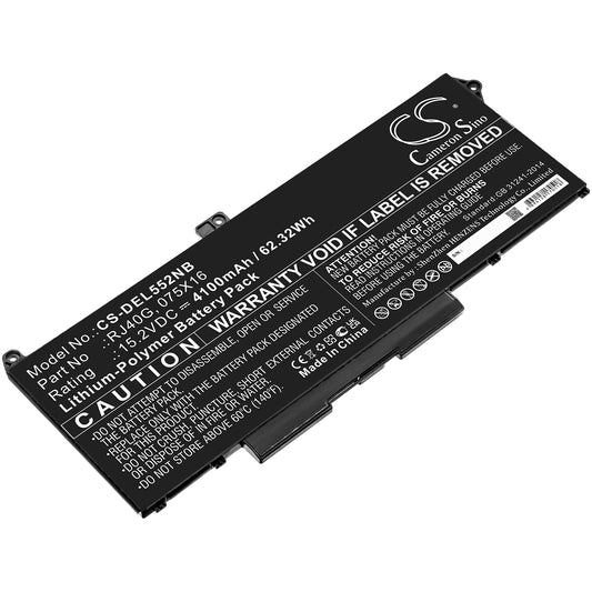 CS-DEL552NB Replacement Battery – Compatible with Latitude 14 5420, Latitude 14 5420 CHKFM, Latitude 14 5420 FDTCY, Latitude 14 5420 XPC5H, Latitude 15 5520, Latitude 15 5520 39V1H, Latitude 15 5520 FPKNM, Precision 15 3560, Precision 15 3560 3H45Y, Precision 15 3560 4MTF7, Precision 15 3560 758J7, Precision 15 3560 7RV10, Precision 15 3560 F3T9T