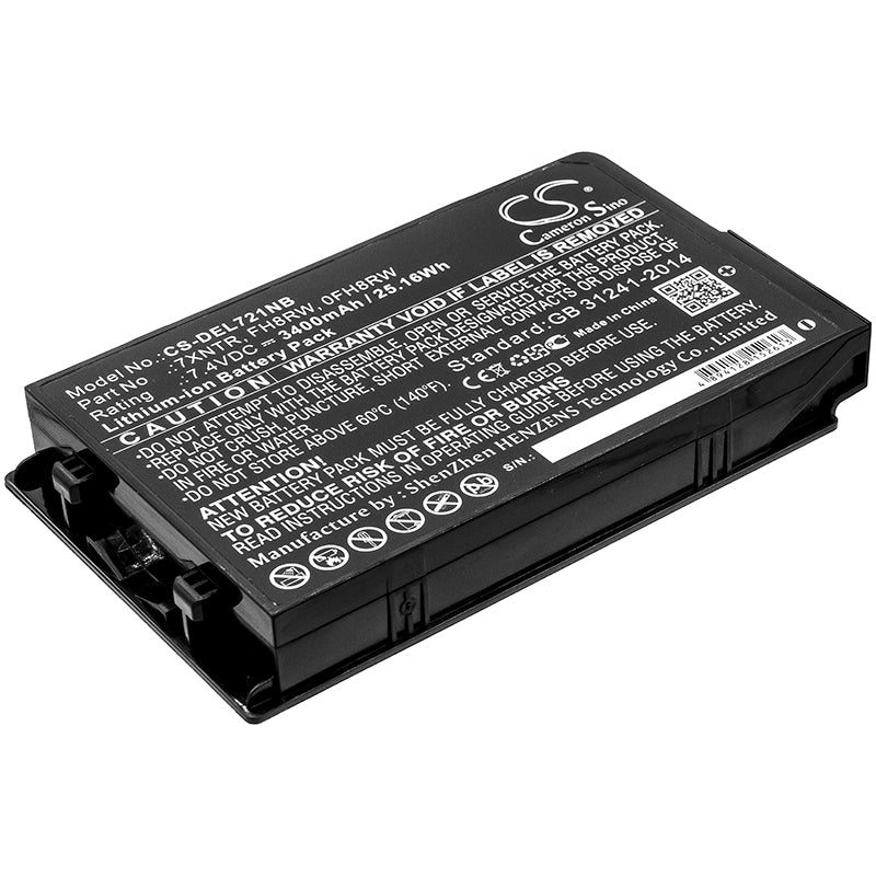 CS-DEL721NB Replacement Battery – Compatible with Latitude 12 7202, Latitude 7202, Latitude 7202 Rugged Tablet, Latitude 7212