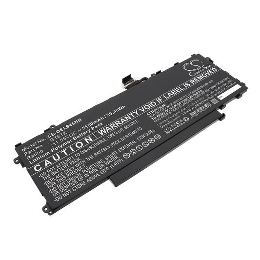 CS-DEL945NB Replacement Battery – Compatible with Latitude 9440 2-in-1, Latitude 9450 2-in-1