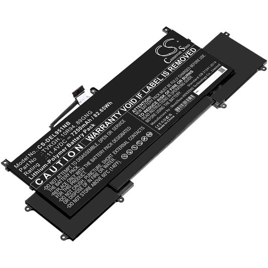 CS-DEL951NB Replacement Battery – Compatible with Latitude 9510 2-in-1, Latitude 9520 2-in-1