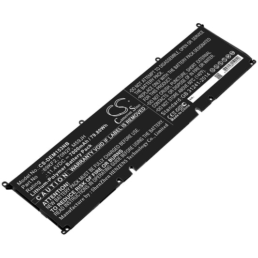 CS-DEM153NB Replacement Battery – Compatible with Alienware M15 2020 ALW15M-5758, Alienware M15 R3, Alienware M15 R3 P87F, Alienware M17 2020, Alienware M17 R3 P45E, Precision 5550 P91F, XPS 15 9500, XPS 15 9500 Core i7 4K UHD